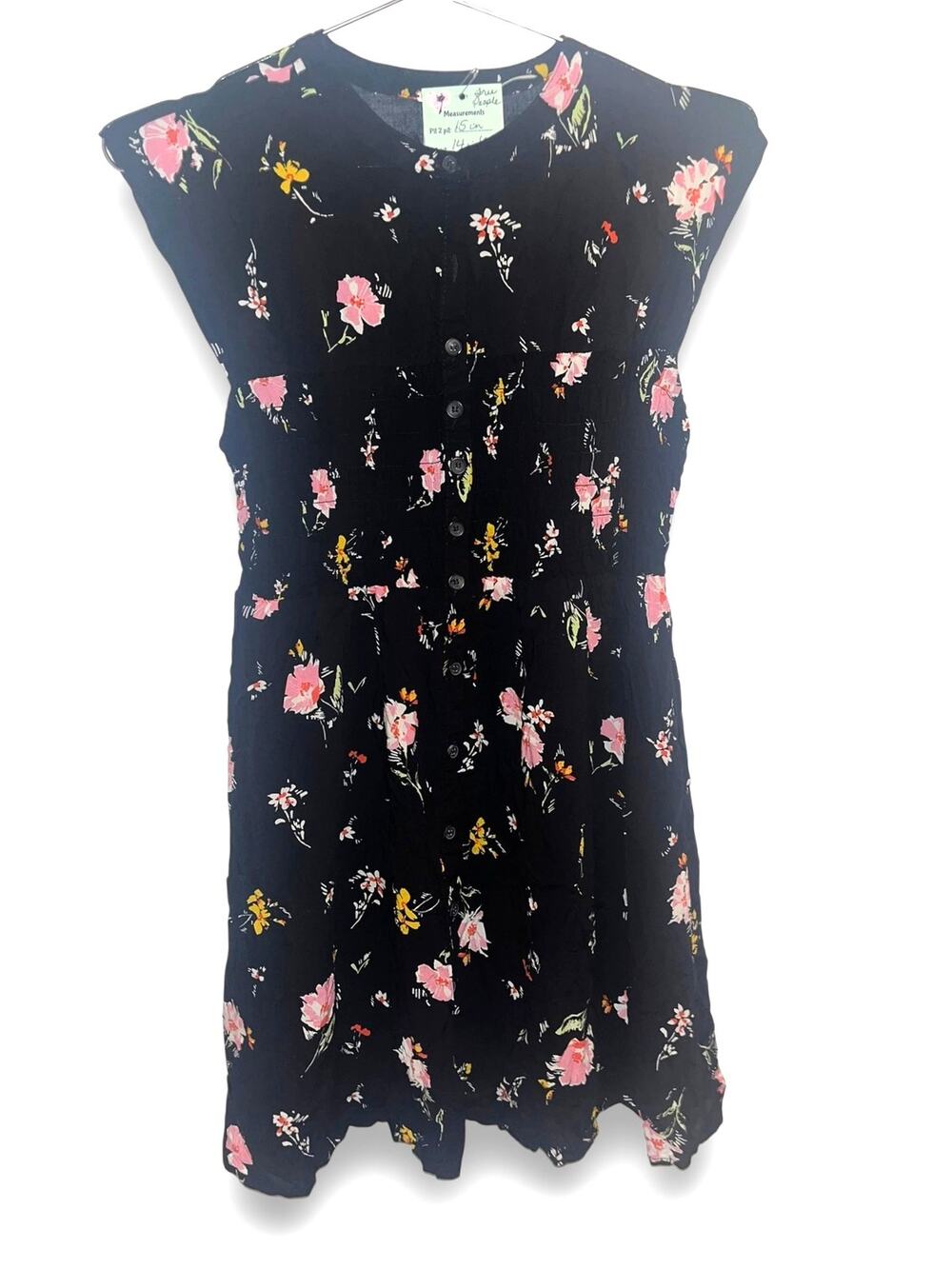 Free People Greatest day Smocked Mini Dress | Size XS | EUC